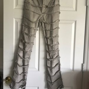 NWOT Darker Wavs Dolls Kill M strappy pants